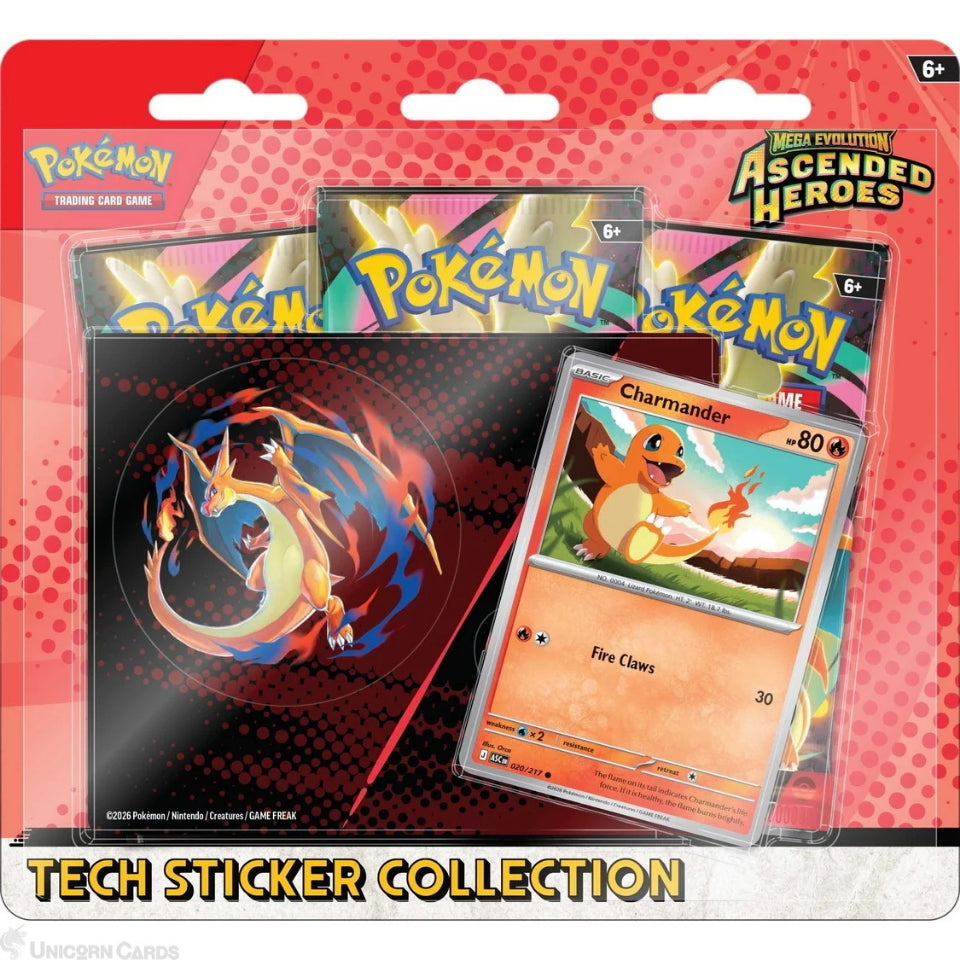 Ascended Heroes Tech Sticker Collection Charmander Promo