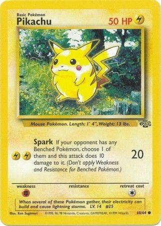 Pikachu - Jungle 60/64