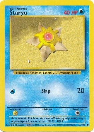 Staryu - Base Set 65/102