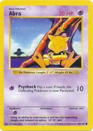Abra - Base Set 43/102