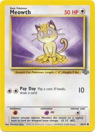 Meowth - Pokémon Jungle 56/64