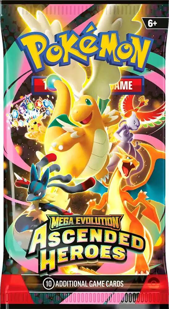 Pokémon TCG Mega Evolution - Ascended Heroes Booster Pack