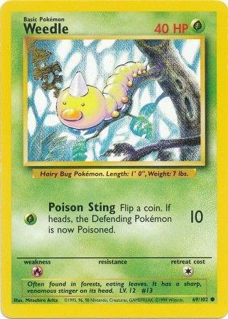 Weedle - Base Set 69/102