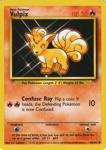 Vulpix - Base Set 68/102