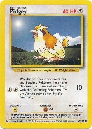 Pidgey - Base Set 57/102