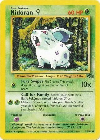 Nidoran ♀ - Jungle 57/64