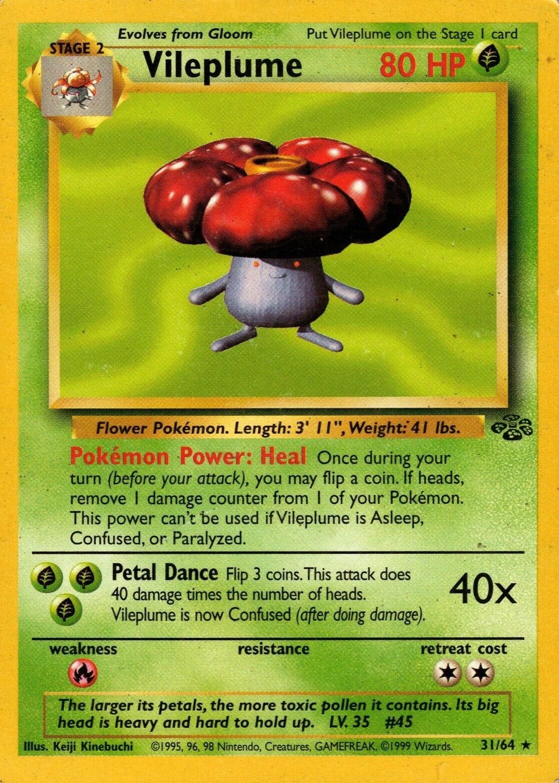 Vileplume - Jungle 31/64