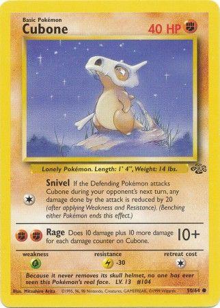 Cubone - Pokémon Jungle 50/64