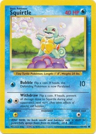 Squirtle - Base Set 63/102
