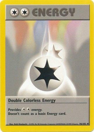 Double Colorless Energy - Base Set 96/102