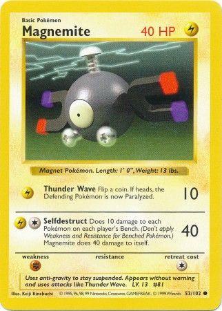 Magnemite - Base Set 53/102