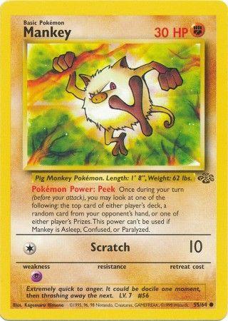 Mankey - Pokémon Jungle 55/64