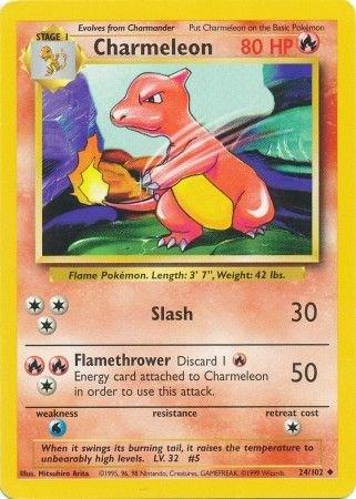 Charmeleon - Base Set 24/102