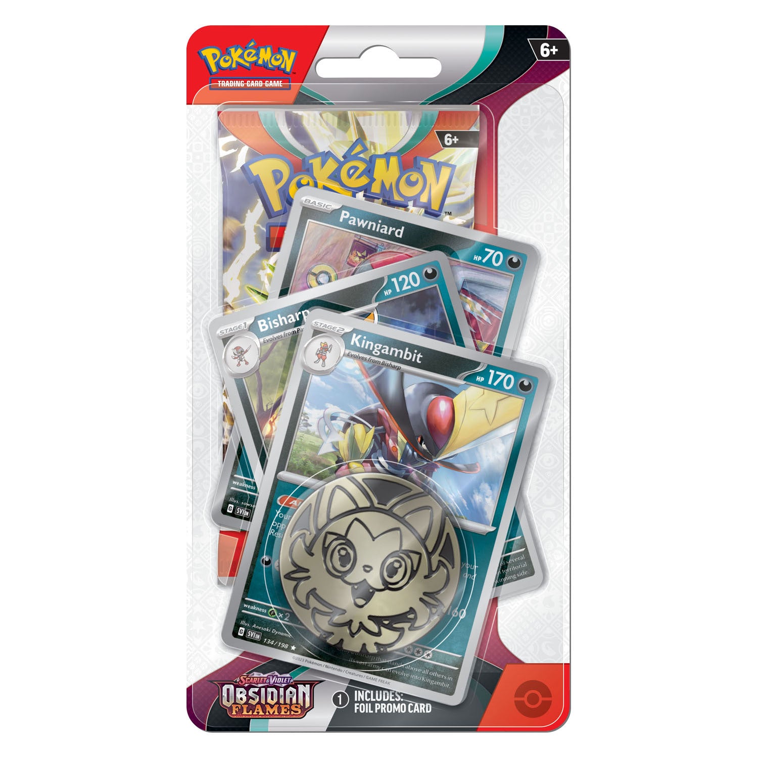 Pokémon - Obsidian Flames Premium Checklane Blister - Kingambit