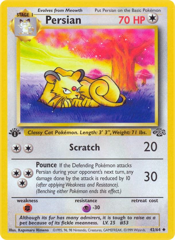 Persian - Pokémon Jungle 43/64