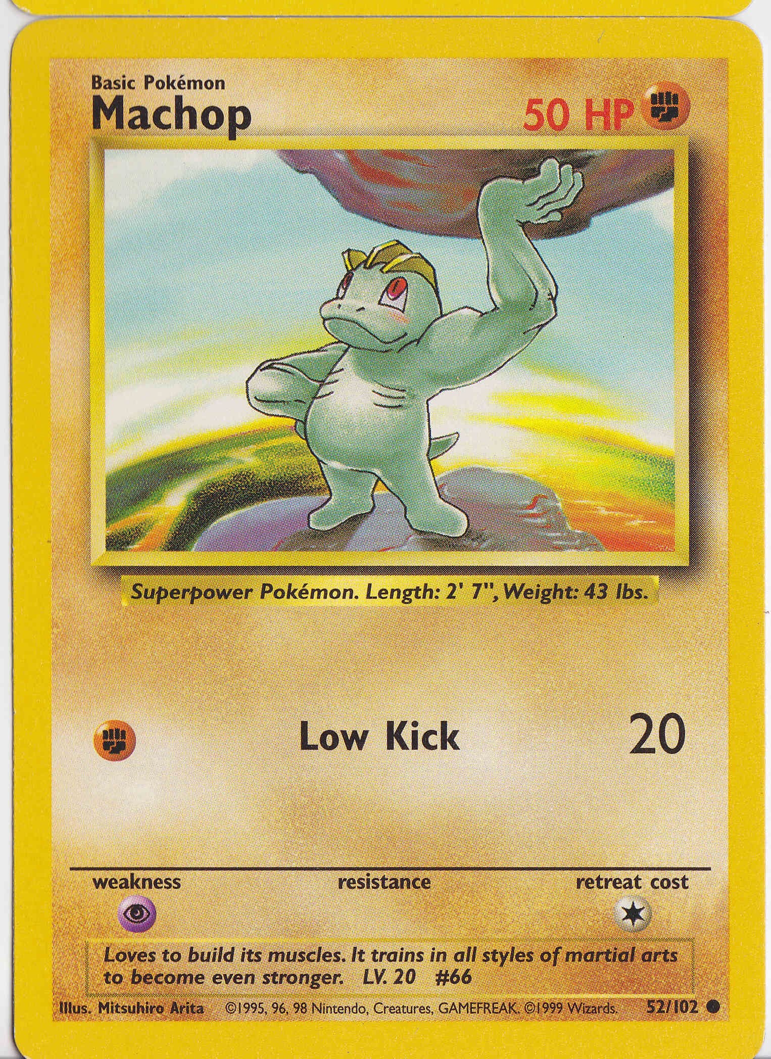 Machop - Base Set 52/102