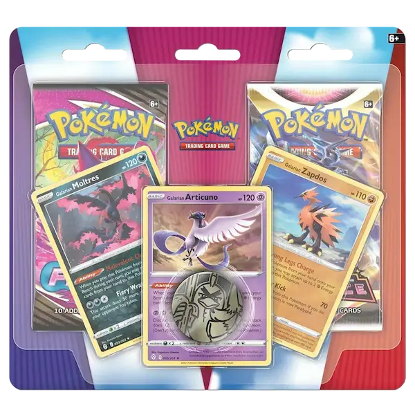 Galarian Birds Sealed Blister Pack - Fusion Strike & Astral Radiance