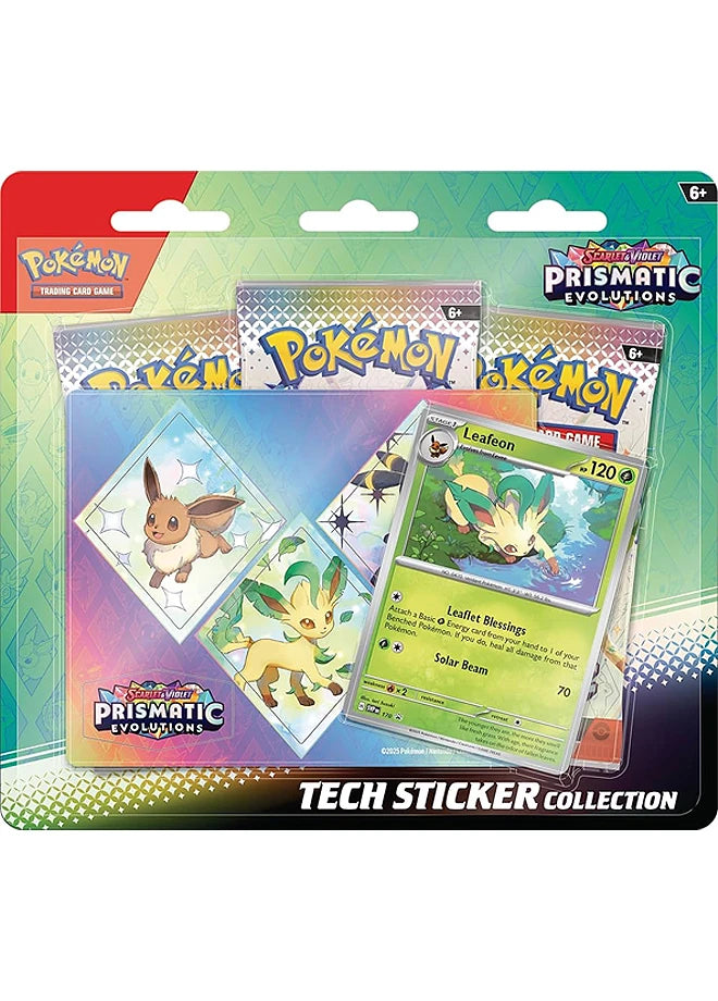 Prismatic Evolutions Tech Sticker Collection (Leafeon)