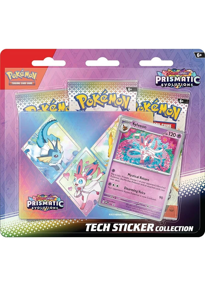 Prismatic Evolutions Tech Sticker Collection (Sylveon)