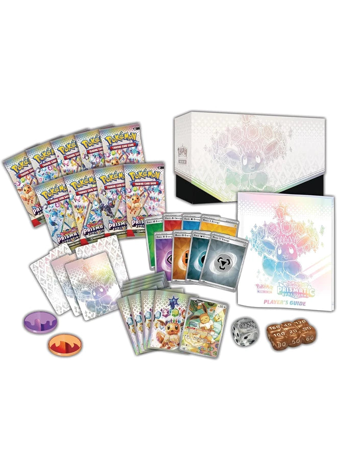 Prismatic Evolutions Elite Trainer Box + Sealed Display