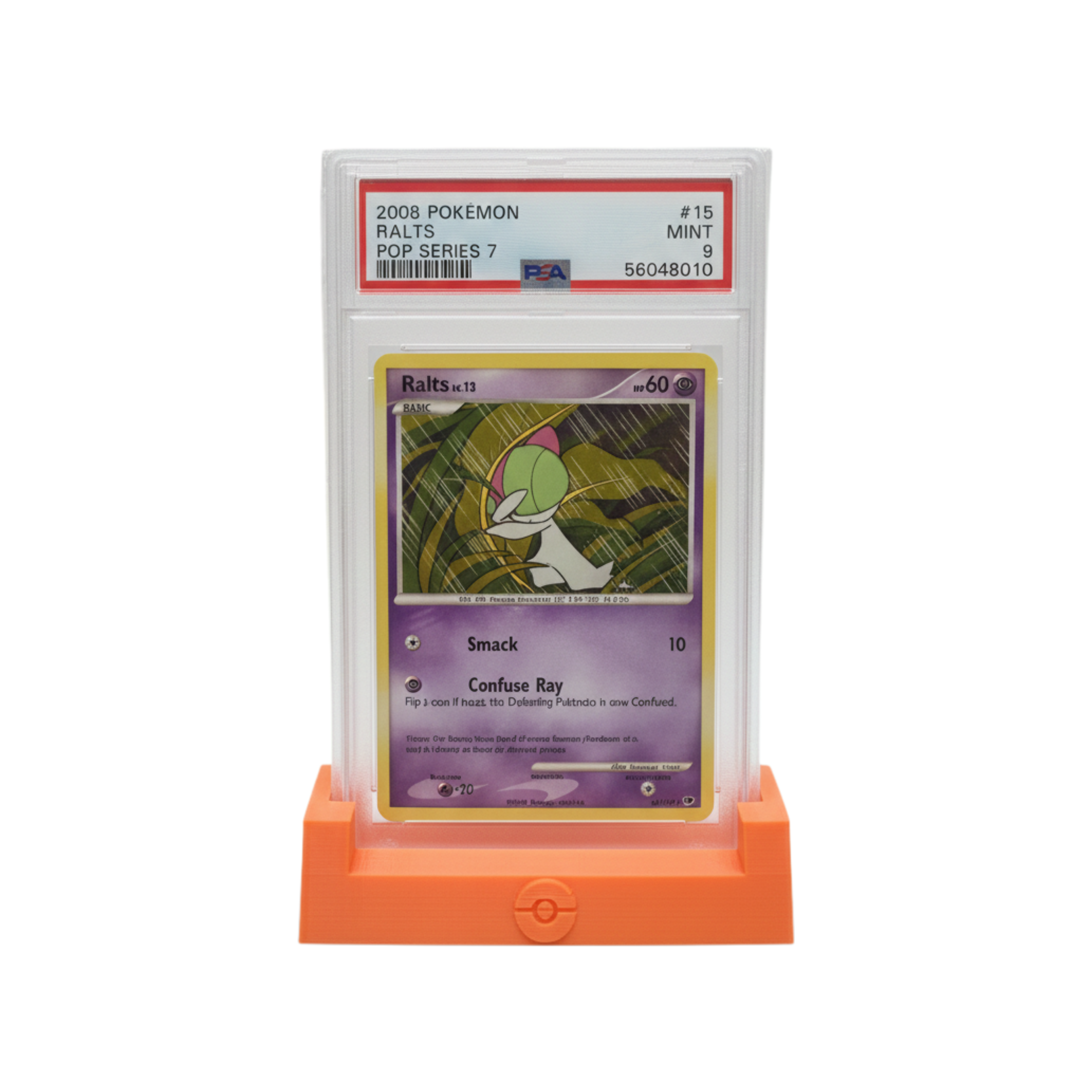 PSA 9 Pokémon Ralts | POP Series Graded Kart