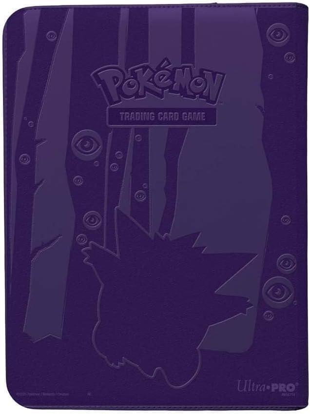 Ultra Pro Elite Series Pokemon Gengar Fermuarlı Pro Binder 12 Cepli 480 Kart Kapasiteli